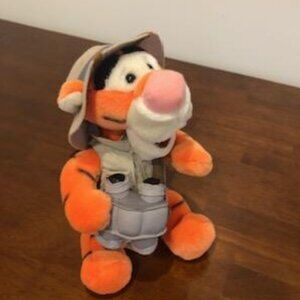 Walt Disney World Animal Kingdom Safari Tigger Plus Collectible Doll NWT.